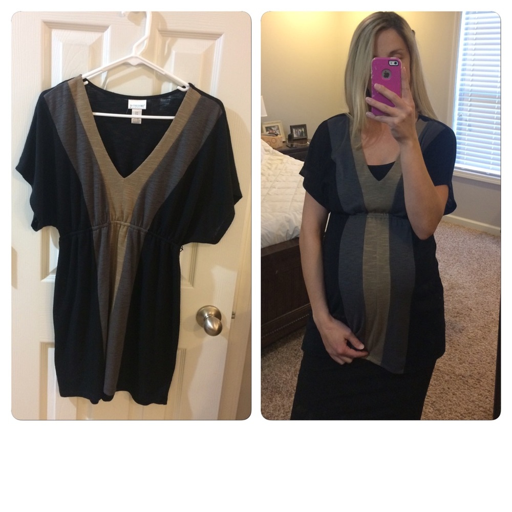 Motherhood Maternity tunic length top